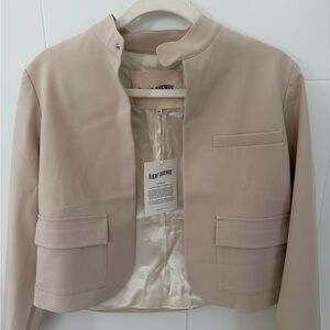 Djerf  Avenue Women's Beige Blazer XS